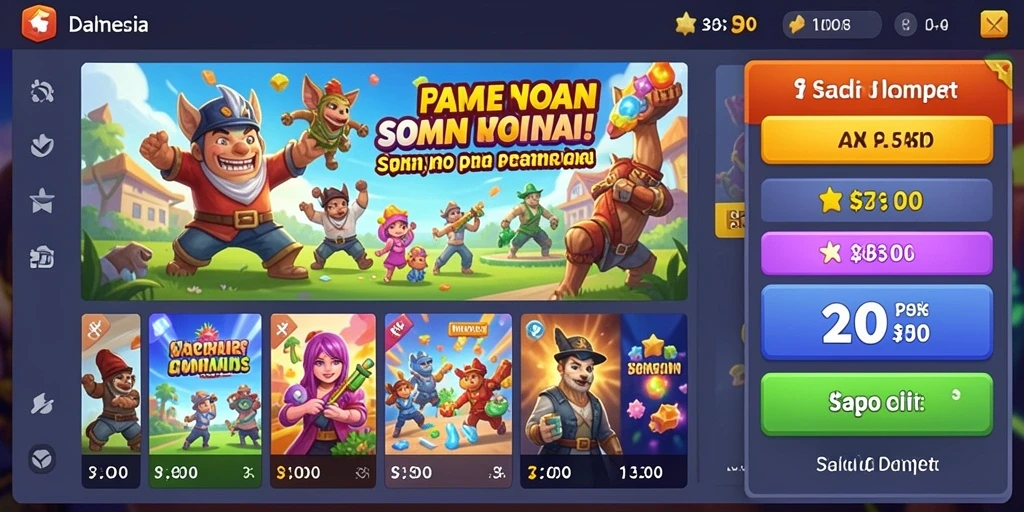 Tangkapan layar gameplay penuh aksi dari KAKWIN.