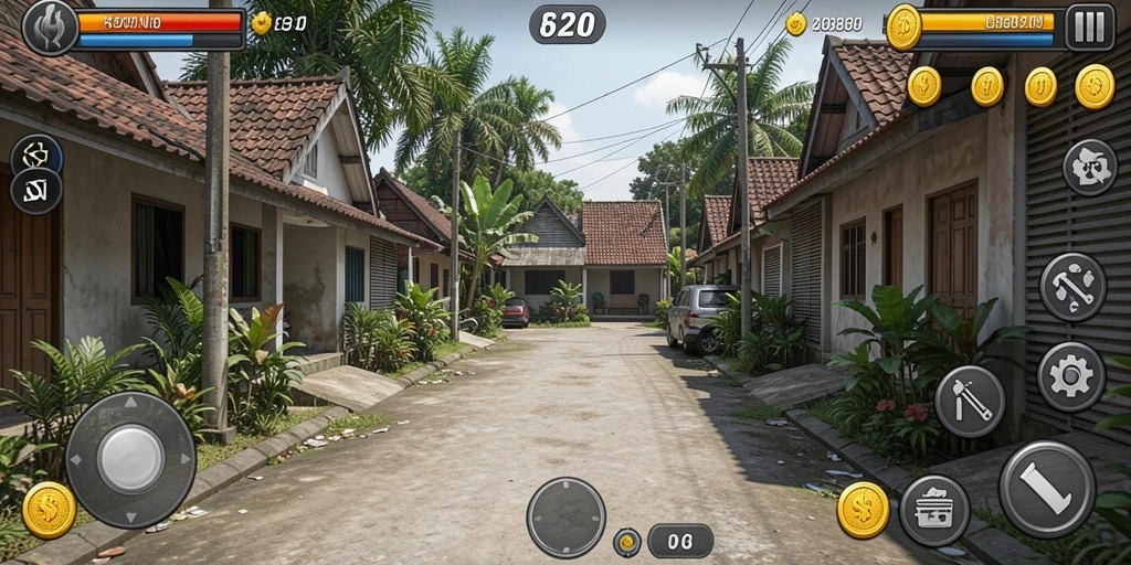 Tampilan antarmuka yang user-friendly.
