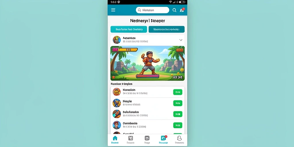 Tampilan antarmuka yang user-friendly dan menarik.
