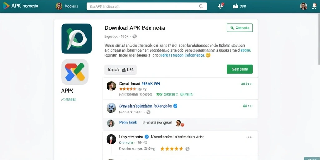 Tampilan awal aplikasi V98 yang menarik.